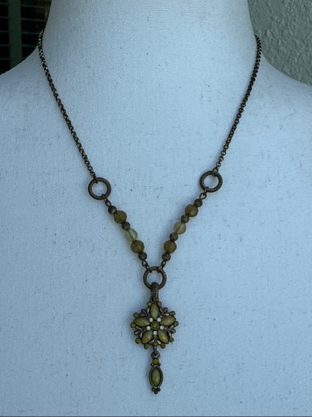 Vintage 1928 statement necklace - Picture 2 of 6